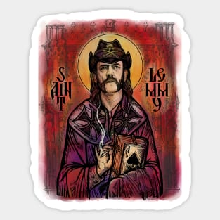 Saint Lemmy Sticker